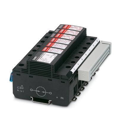       POWERSET BC-385/3+1-100/FM     -     Type 1+2 special combined lightning current and surge arrester   Phoenix Contact
