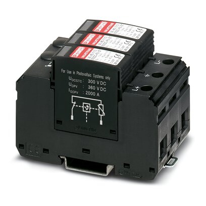       VAL-MS-T1/T2 600DC-PV/2+V     -     Lightning/surge arrester type 1/2   Phoenix Contact
