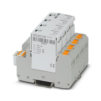       VAL-MS-T1/T2 335/12.5/3+1-FM-PT     -     Lightning/surge arrester type 1/2   Phoenix Contact