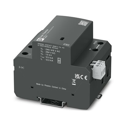       SP-EE-FLT-T1-264/12.5-3+0-UT-R     -     Type 1+2 combined lightning current and surge arrester   Phoenix Contact