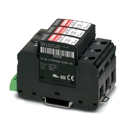       VAL-MS 1500DC-PV/2+V-FM     -     Type 2 surge arrester   Phoenix Contact