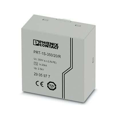       PRT-1S-350/20/R     -     Type 2 surge arrester   Phoenix Contact