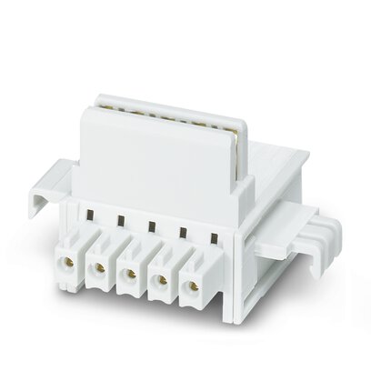       ME 22,5 TBUS 1,5/ 5-ST-3,81 GY     -     DIN rail bus connectors   Phoenix Contact