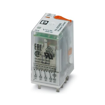       REL-IR4/L- 24AC/4X21     -     Single relay   Phoenix Contact