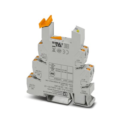       PLC-BPT- 24DC/21-21     -     Relay base   Phoenix Contact