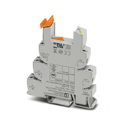       PLC-BSC- 24DC/21HC     -     Relay base   Phoenix Contact