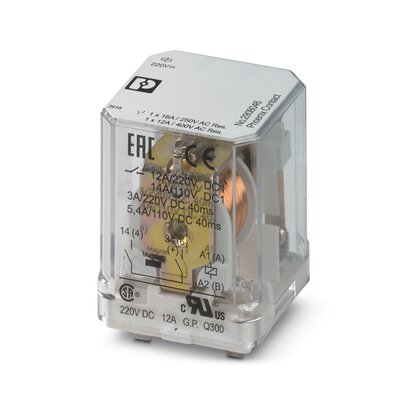       REL-PR1-220DC/1/MB     -     Single relay   Phoenix Contact