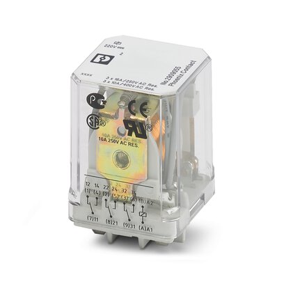       REL-PR3-220DC/3X21     -     Single relay   Phoenix Contact