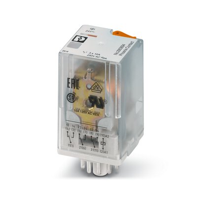       REL-OR3/L- 24AC/3X21     -     Single relay   Phoenix Contact