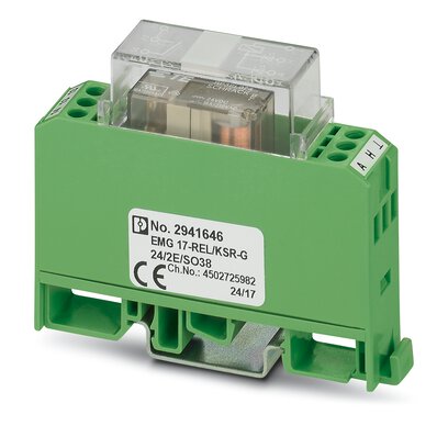       EMG 17-REL/KSR-G 24/2E/SO38     -     Relay   Phoenix Contact