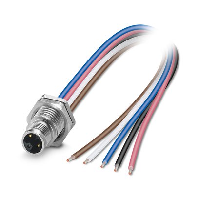 SACC-DSI-M12MSL-4FE-M16XL/0,2X     -     Device connector, rear mounting   Phoenix Contact