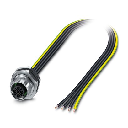 SACC-DSI-M12FSS-4P-M16XL/1,5PEX     -     Device connector, rear mounting   Phoenix Contact