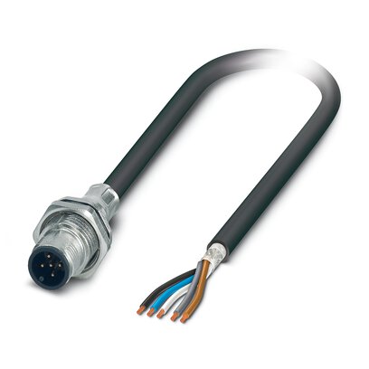 SACCBP-MS-5CON-M16/1,0-PUR SCO     -     Device connector, rear mounting   Phoenix Contact