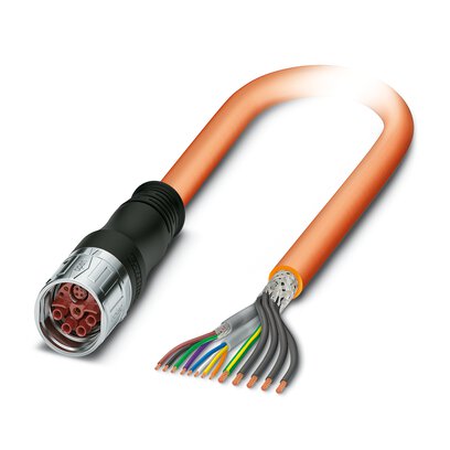 K-8E-OE/5,0-H00/M23F8-C5-SX     -     Cable plug in molded plastic   Phoenix Contact