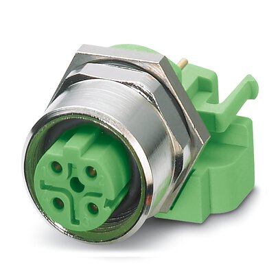 SACC-DSIV-M12FSD-4CON-L180     -     Device connector, rear mounting   Phoenix Contact