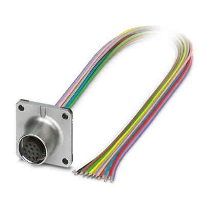 SACC-SQ-M12FS-12CON-25F/0,5X     -     Device connector front mounting   Phoenix Contact