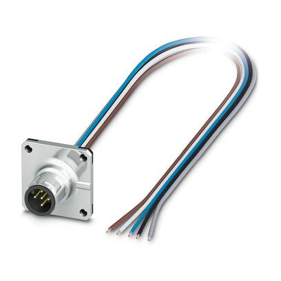 SACC-SQ-M12MS-5CON-25F/0,5X     -     Device connector front mounting   Phoenix Contact