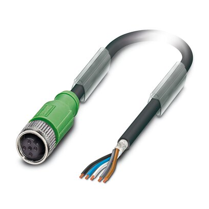 SAC-5P- 5,0-PUR/M12FS SH     -     Sensor/actuator cable   Phoenix Contact