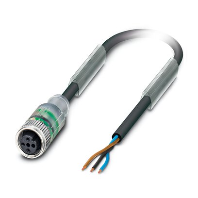 SAC-3P- 5,0-PUR/M12FS-2L     -     Sensor/actuator cable   Phoenix Contact