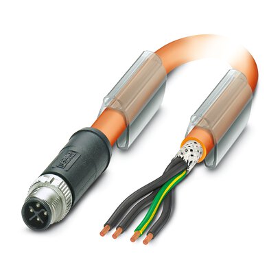 SAC-4P-M12MSS/ 5,0-PUR PE SH     -     Power cable   Phoenix Contact