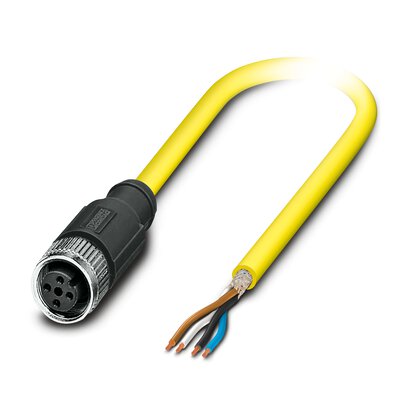 SAC-4P- 5,0-542/M12FS SH BK     -     Sensor/actuator cable   Phoenix Contact