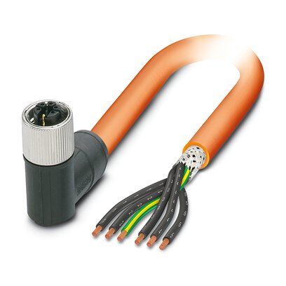 SAC-6P- 5,0-PVC/M12FRM PE SH     -     Power cable   Phoenix Contact