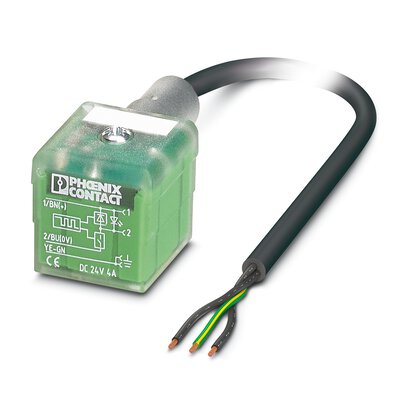 SAC-3P- 1,5-PUR/A-1L-R-ES 4A - Sensor/actuator cable Phoenix Contact