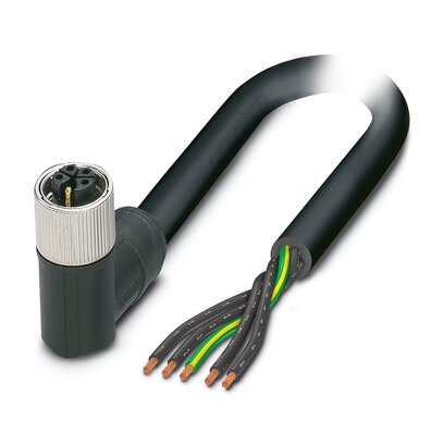 SAC-5P- 3,0-PUR/M12FRK PE     -     Power cable   Phoenix Contact