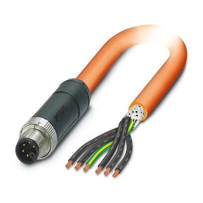 SAC-6P-M12MSM/ 5,0-PVC PE SH     -     Power cable   Phoenix Contact