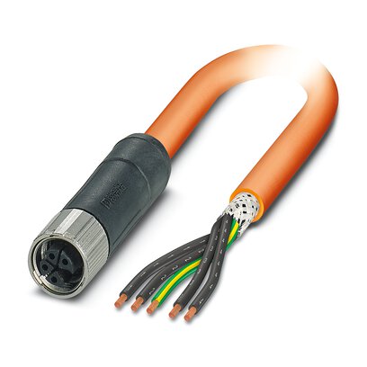 SAC-5P- 5,0-PUR/M12FSK PE SH     -     Power cable   Phoenix Contact