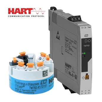 Bộ truyền nhiệt độ  Endress Hauser iTEMP TMT82 HART® 7