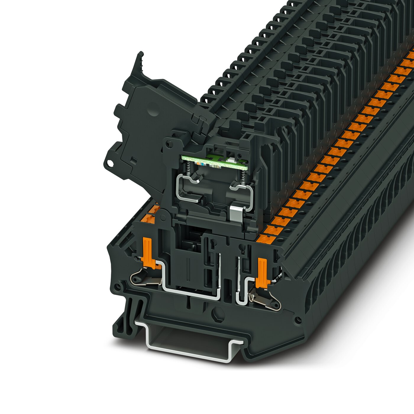 PT 4-HESILA 250 (5X20) GY/GY - Fuse modular terminal block Phoenix Contact