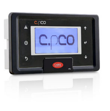 C.pco mini Carel P+P000NH1DEF0 PANEL, HIGH-END, LCD USB, NFC, EXV, ETH, FB, CAN