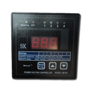 Bộ điều khiển tụ bù SK QR-X4 4 cấp 96x96mm