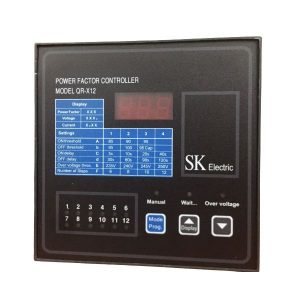 Bộ điều khiển tụ bù SK QR-X12 12 cấp 144x144mm