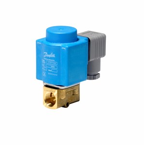 Van điện từ Danfoss EV210B, Chức năng: NC, G, 1/8, FKM, Điện áp nguồn [V] DC: 24,00 032U145802