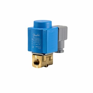 Van điện từ Danfoss EV210B, Chức năng: NC, G, 1/4, FKM, Điện áp nguồn [V] DC: 24,00 032U147002