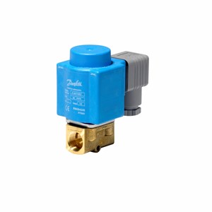 Van điện từ Danfoss EV210B, Chức năng: NC, G, 3/8, FKM, Điện áp nguồn [V] DC: 24,00 032U148002