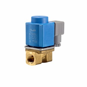 Van điện từ Danfoss EV220B, Chức năng: NC, G, 3/8, NBR, Điện áp nguồn [V] DC: 24,00 032U151802