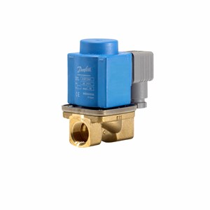 Van điện từ Danfoss  EV220B, Chức năng: NC, G, 1/2, NBR, Điện áp nguồn [V] DC: 24,00 032U153802