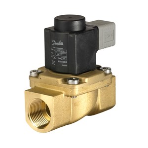 Van điện từ Danfoss EV225B, Chức năng: NC, G, 1, PTFE, Điện áp nguồn [V] AC: 110 032U380720