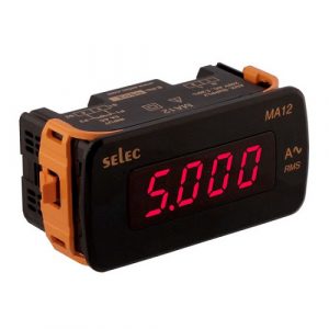 Đồng hồ đo đòng điện Selec MA12 96x48mm