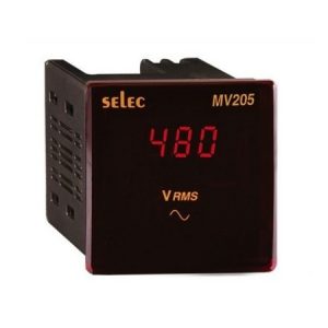 Đồng hồ đo điện áp Selec MV205 72x72mm