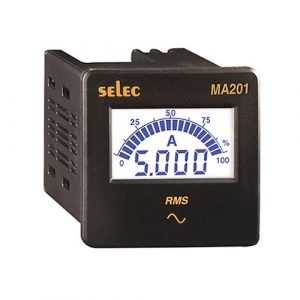 Đồng hồ đo dòng điện Selec MA201 72x72mm