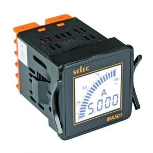 Đồng hồ đo dòng điện Selec MA501 48x48mm