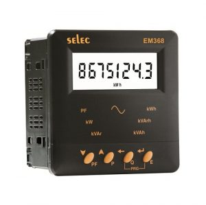 Đồng hồ đo điện đa năng Selec EM368-C 96x96mm