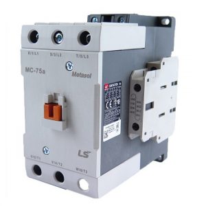 Contactor LS MC-75a 24VDC 75A 37kW 2NC+2NO