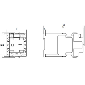 Relay nhiệt Siemens 3TC4417-0AB4-Z B01