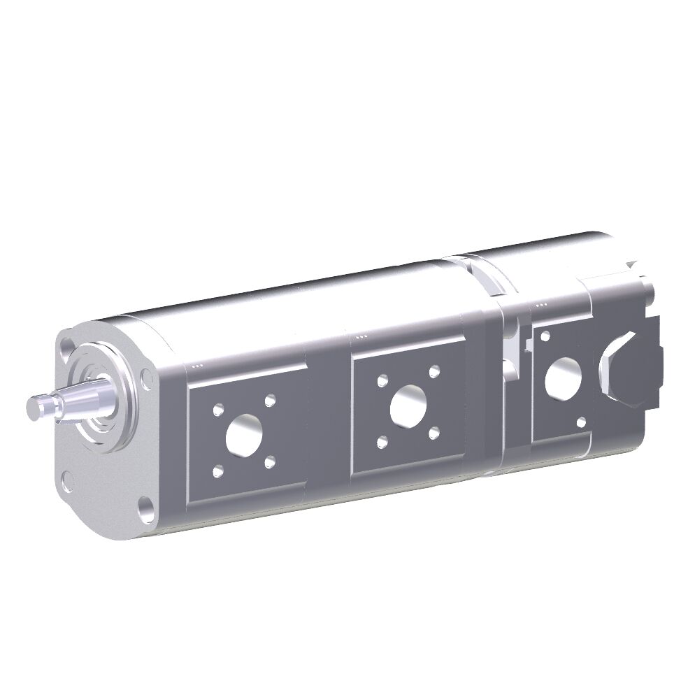 Bơm bánh răng thủy lực Bosch Rexroth AZPFFF-11-016/014/008LCP2020XXMX006XX-S...