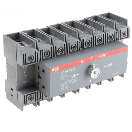 1SCA105054R1001 – Bộ chuyển nguồn ATS ABB OT125F4C 125A 4P